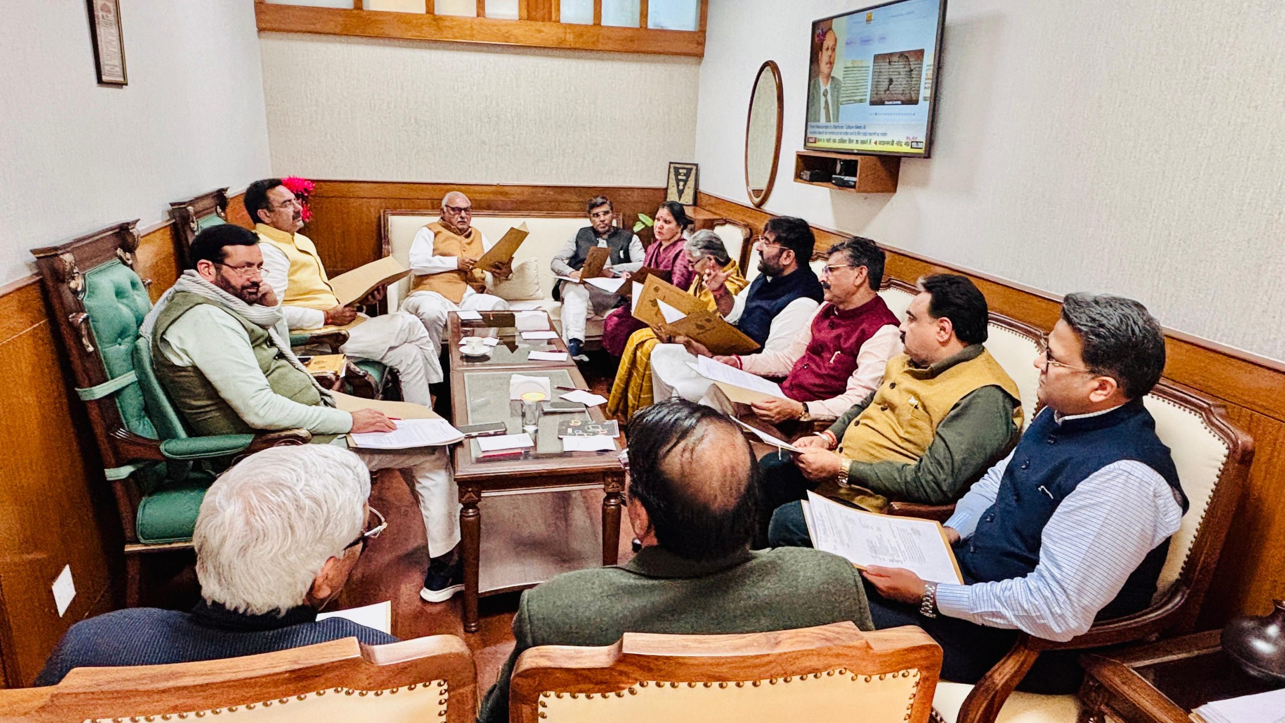 कार्य सलाहकार समिति (बीएसी) की पहली रिपोर्ट सदन में प्रस्तुत | — चंडीगढ़, 20 फरवरी